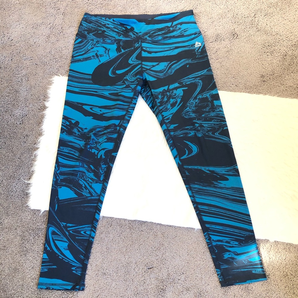RBX water ripple print athletic leggings